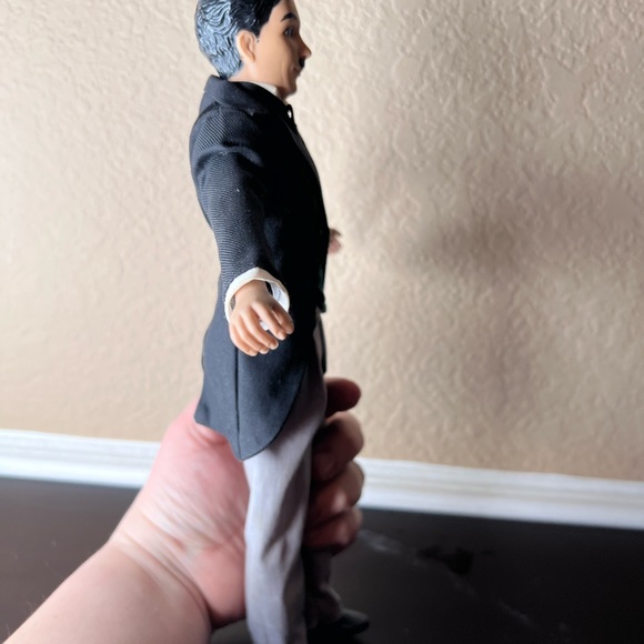 Vintage 1989 World Doll Charlie Chaplin Figurine, RARE 71260, Silent Film, Black - Picture 8 of 9